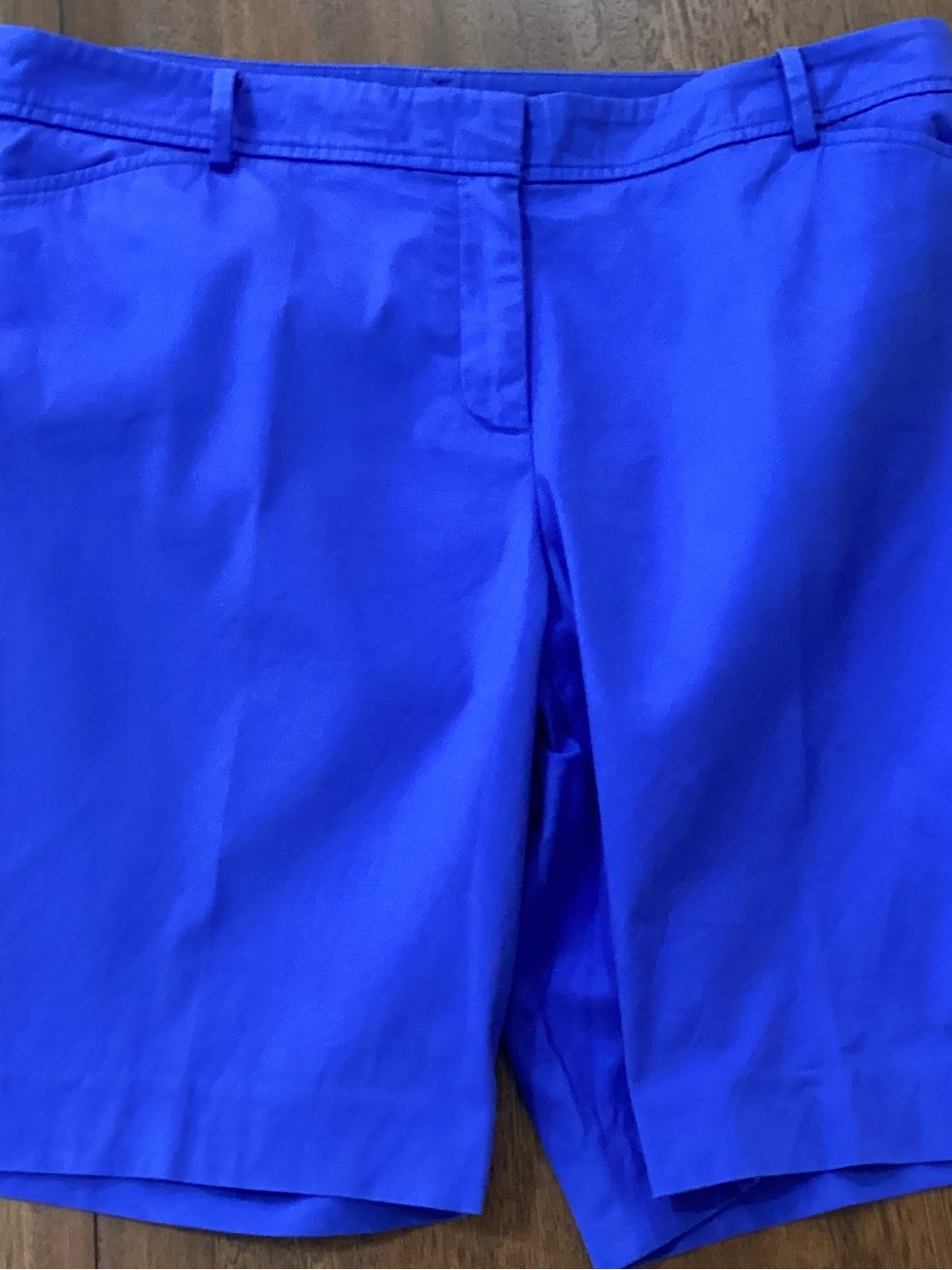 Talbots Bright Cobalt Blue Bermuda Shorts (Perfect Shorts)